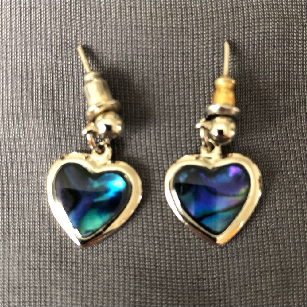 ❤️❤️EUC Vintage hearts earrings